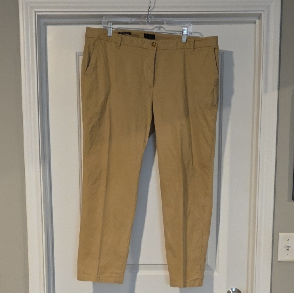 Talbots Womens Khaki Chinos